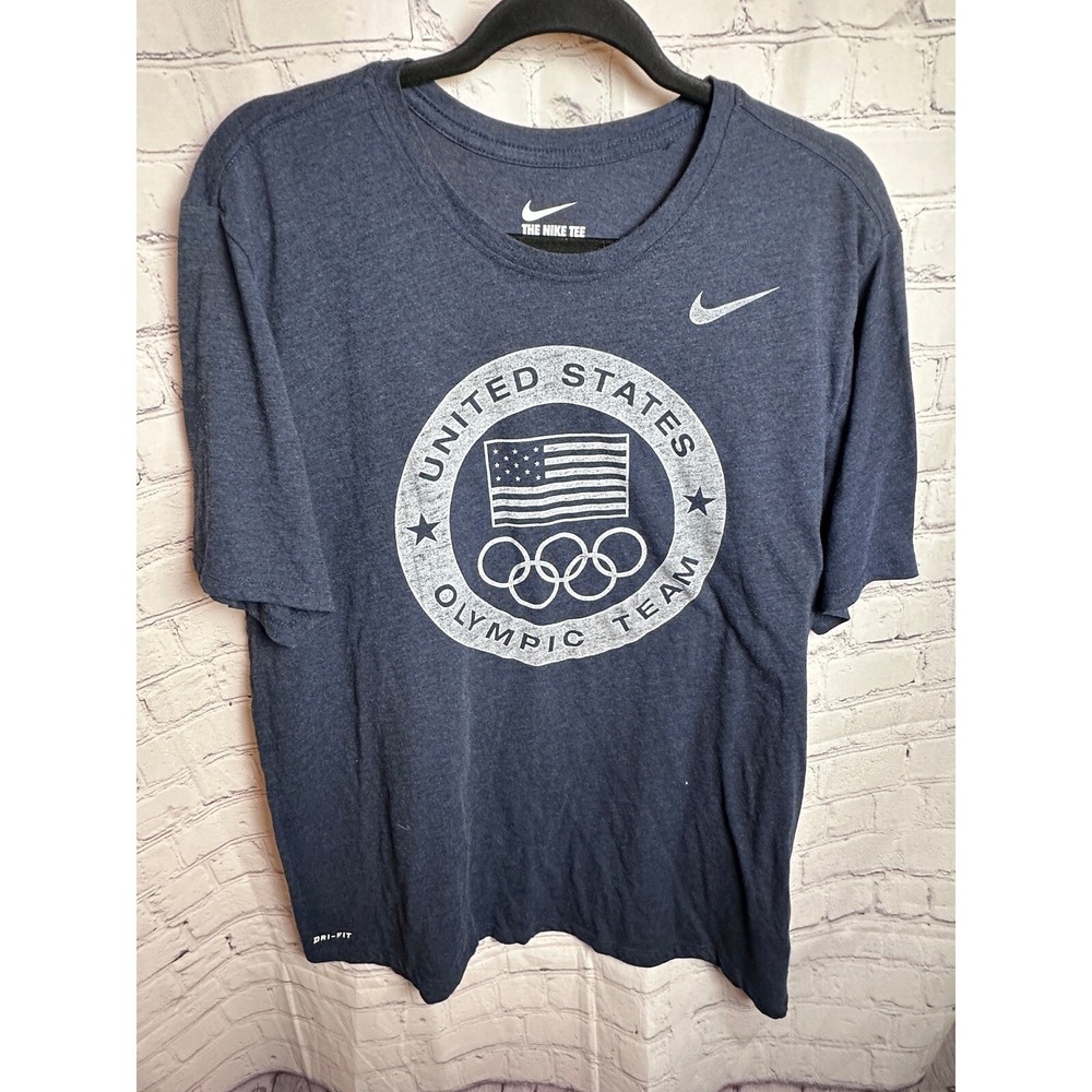 Nike United States Olympic Team T-Shirt Dri-FIT Athletic Cut XL